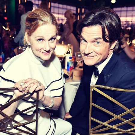 Laura Linney with the actor Jason Bateman